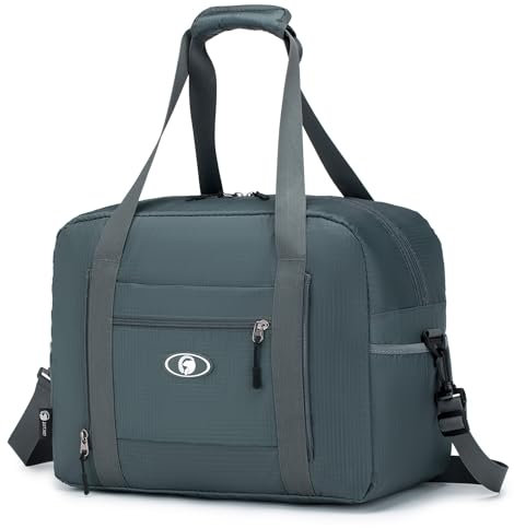 SPAHER Faltbare Reisetasche 40x30x20 Handgepäck für Wizzair, Vueling, Volotea, Eurowings - Handtaschen Organizer, Duffle Bag, Reise Gepäck