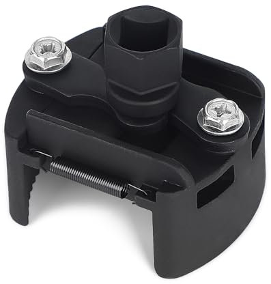 DBREAKS Ölfilterschlüssel Verstellbar, Ölfilterschlüssel Universal, 60-80mm Ölfilter Werkzeug für Motorrad Auto-Ölfiltern, Universal Remover Kit Werkzeug, Ölfilter Wechsel