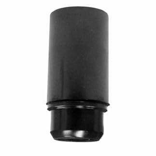 Brightium Douille 2A E-14 lisse noire pour éclairage domestique et décoratif, compatible avec les ampoules standard.