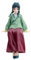 Zhongkaihua The Apothecary Diaries Maomao Figur Actionfigur 14 CM Anime PVC Modell Haus Schreibtisch Dekoration Ornament Geburtstag Geschenk für Fans