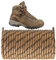 NDTEZUGT Ø4mm Rund Reißfest Schnürsenkel Für Arbeitsstiefel Wanderschuhe Herren Trekkingschuhe, Lang Dünn Schuhbänder Für Stiefel, Chukka Boot (khaki,120cm)