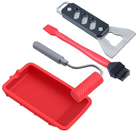 Glues Spreader Film Wallpapers Notched Applicator Aluminum Scraping Plate Handheld Glues Spreader Glues Applicator Glues Spreader