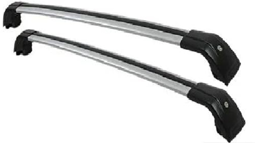 Auto Dachgepäckträger Für Mitsubishi Für Eclipse Für Cross SUV 2018-2024 Seitenstangen Querschienen Dachgepäckträger Gepäckdachträger(Black Silver)