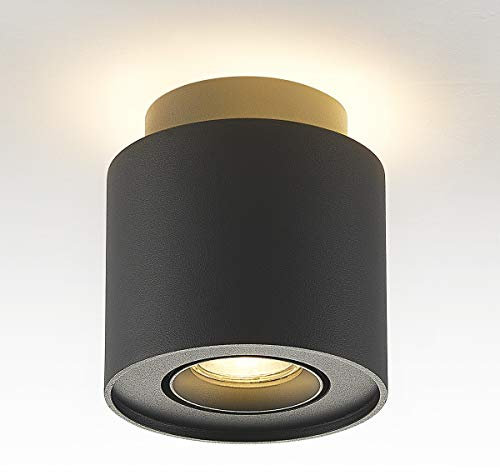 Budbuddy 6W+5W Ceiling Light Spotlights LED Ceiling Spotlight Spotbars GU10 Fashion Ceiling Spots Ceiling Light Surface Mounted Downlight for Indoor Bedroom Living Room Kitchen Office 3000K