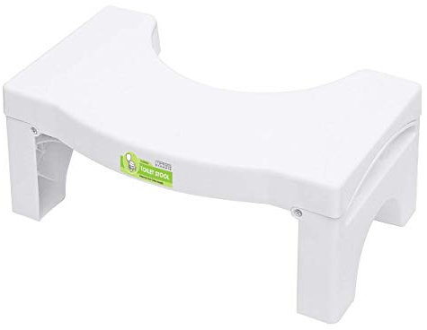 Folding Squatting Toilet Stool | 7 Inch Non-Slip Bathroom Step Stool | Anti Constipation Natural & Comfortable Squat Aid Stool