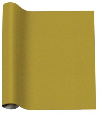 plottiX Wandtattoo Vinylfolie - 31,5cm x 1m - Gold