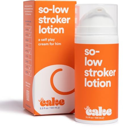 Cake Hello Lotion So-Low Lotion, Below the Belt Cream for Men, Transforming & Moisturizing Lotion - Coconut Oil Based, Fragrance-Free
