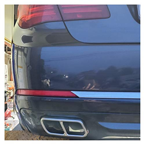 MYDH Auspuffblenden Für BMW 7-Serie F01 2009-2014 Auto Schwanz-Schalldämpfer Auspuffrohr Ausgangsabdeckung Zierzubehör Edelstahl Auspuff Endrohr