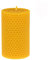 Hahn 100% Bienenwachs Wabenstumpen gedreht 100x58mm