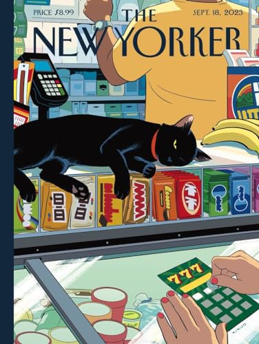 New York Puzzle Company - New Yorker Bodega Cat - 1000 Teile Puzzle für Familienspielabende von R. Kikuo Johnson