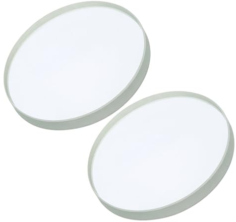 YOKIVE 2 Stück Bikonkave Linsen Klare Glas Optische Klar 150mm Brennweite | Linsen, Für Teleskope Ideal Für Fotografie Optische Instrumente