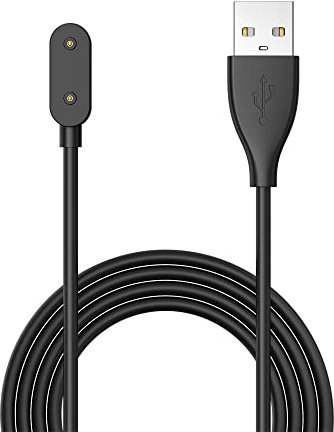 Chargeur Câble Compatible avec Huawei Band 9/Band 8/Band 7/Band 6/6 Pro, Huawei Watch Fit/Fit 2/Fit Mini/Fit New, Honor Band 9/7/6/Watch ES, Samsung Galaxy Fit 3, Huaw ei 4X/4Pro (Noir)