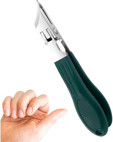 Schräge Nagelknipser, Präzisions-Zehennägel-Trimmer, spritzwassergeschützt, rutschfest, für Damen, Senioren, Zuhause, Reisen, Salon