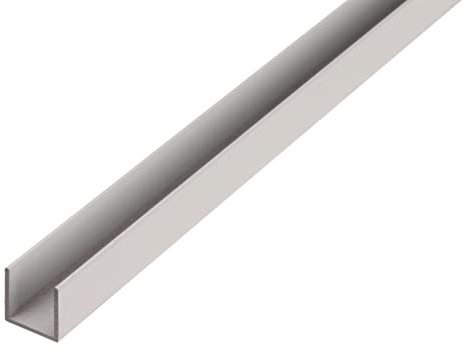 Alberts 475352 U-Profil | Aluminium, natur | 2000 x 30 x 20 mm