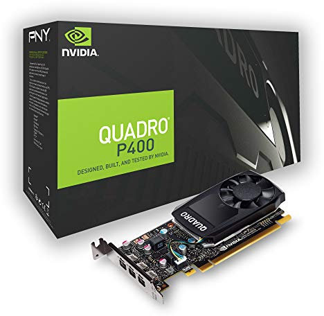 PNY NVIDIA QUADRO P400 2 GB DP Graphics Card - Black