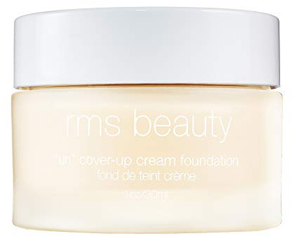 RMS Beauty UN Cover-Up Cream Foundation - Hydrating & Nourishing Organic Face Makeup Provides Lightweight & Even Coverage for Healthy, Luminous Skin - Shade 000 (1 oz/30ml)