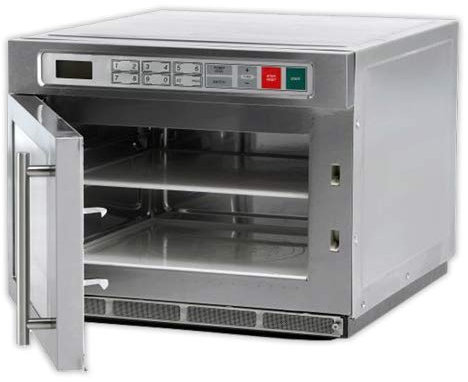 DOJA Industrial | Microondas SAMMIC HM1830 IX 30 l Pot. 1800 W 2 Magnetrones 2 Pisos SAMMIC Acero Inox Sin Grill 1800 W 30 litros