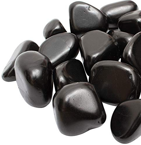 Wellness Hut - Pietre di Shungite lucidate 1/2 lb (227 g)