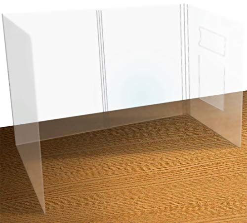 Tischtrenner Schreibtischteiler Hustenschutz Thekenaufsatz Privacy Divider Shield Für Schülertische Abdeckung Niesschutz Spuckschutz Theke