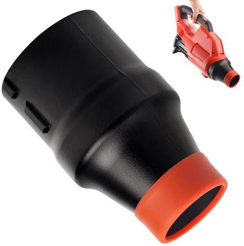 BERPSE Auto-Trocknungsdüse für Milwaukee M18 Laubbläser von 20,3 cm lang, passend für 2724-20 & 2728-20 mit roter weicher Spitzenabdeckung