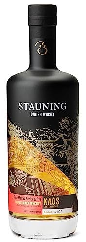 Stauning Whisky - Dänischer Whisky - Direkt befeuert in kleinen Pot-Stills destilliert - 45,7% Vol. - 1 x 0,7l (Stauning KAOS - Limited Edition)