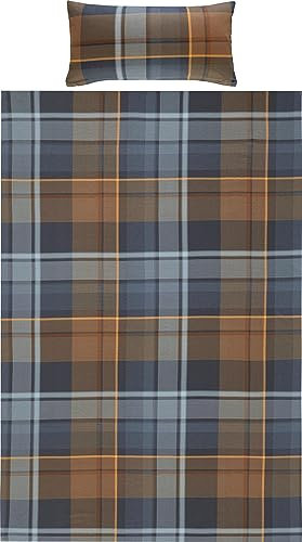 Erwin Müller Bettwäsche Single-Jersey blau Größe 135x200 cm (40x80 cm)