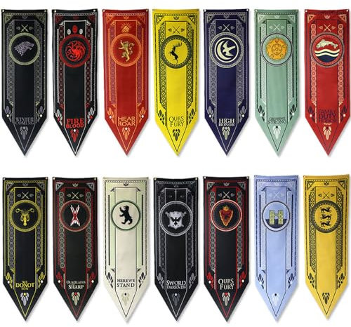 juego tronos decoracion - banner de casa game thrones Tyrell 150X45CM