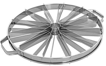 SCHNEIDER Tortenteiler, Doppelseitig, Ø 330 mm Kuchenteiler Teilung 12/16 Höhe 53