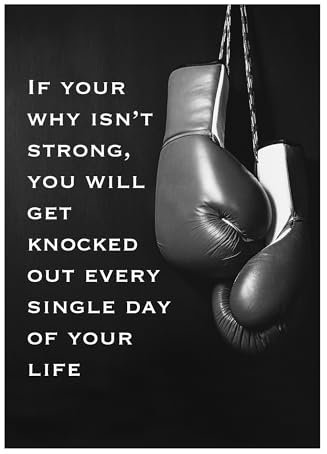 Boxing Motivation Poster DIN A4 (210 x 297 mm) Boxing Motivation Quotes Kick Boxing