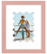 Americanflat Cadre photo rose de 20,3 x 25,4 cm – À utiliser comme cadre photo de 12,7 x 17,8 cm avec passe-partout ou cadre de 20,3 x 25,4 cm sans passe-partout – Cadre photo en bois avec couverture