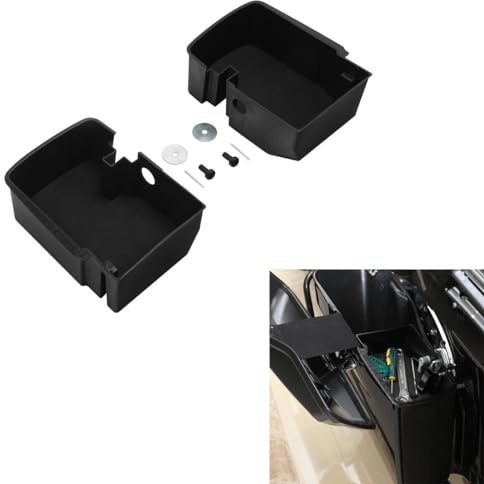 TCMT Hartschalen-Organizer für Harley Touring Street Glide 2014–2023, Motorrad-Satteltaschen-Bag, Passend für Harley Touring Modelle 2014-2023 mit harten Satteltaschen