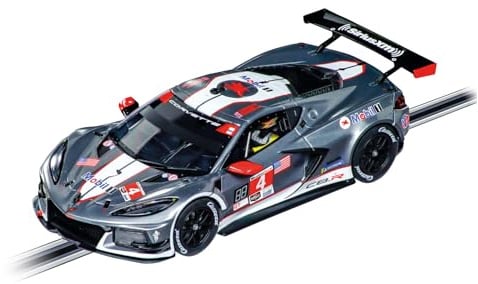 Carrera DIGITAL 124 Chevrolet Corvette C8.R No.4 | Slotcar Ready to Race | Perfekt für Männer, Kinder & Erwachsene | Maßstabsgetreue 1:24 Nachbildung mit Original Chevrolet-Lizenz
