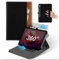 Funda para Lenovo Tab P12 12,7 Pulgadas 2023 Tablet, Carcasa Cuero 360°Soporte Giratorio y Desmontable con Portalápices& Bolsillo, Flip Protectora Auto Sueño/Estela Case Tapa Tab P12 2023 Negro Marrón