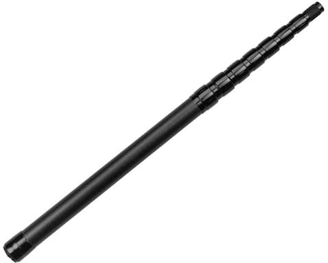 PNAJFUEL Zeltstange, Tauchstanaus Hochfestem Kohlenstoff, Teleskopstanaus Kohlenstofffaser/Black/6.0 Metres