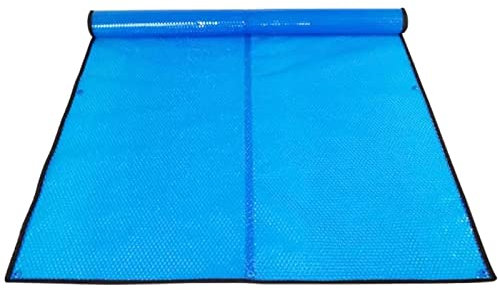 Solar-Poolabdeckung – Wärmespeichernde Blasenabdeckung für Innen- und Außenpools im Boden und oberirdische Schwimmbäder mit Öse