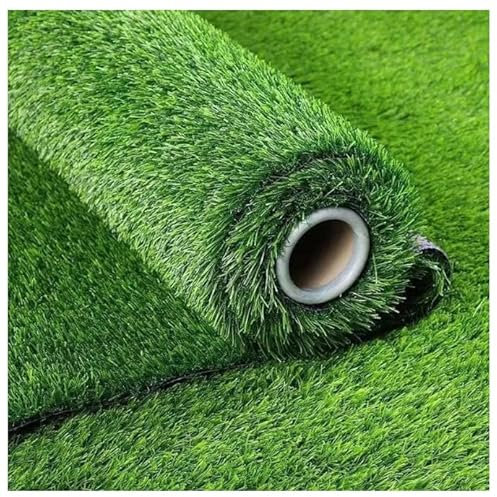 Tappeto in erba artificiale, 3 x 2,5 m, realistico, tappeto erboso sintetico per interni ed esterni, altezza del pelo 2 cm, adatto per animali domestici e cani