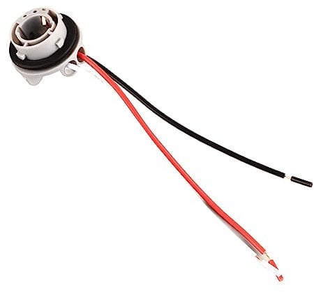 2 Stück 1157 Sockel LED-Blinker-Lampenfassung, Adapter, Basisstecker, Verkabelungskabel für den Einsatz Im PKW-LKW