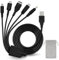 COMeap 5 in 1 USB Charger Cable for Nintendo 3DS, DS Charger, Compatible Nintendo DS Lite, New 3DS (XL/LL), New 3DS, 2DS, DSi XL, NDS, Wii U Gamepad, GBA SP, PSP 1000 2000 3000