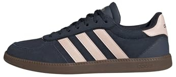 adidas Damen Breaknet Sleek Shoes, Aurora Ink/Blush Pink/FTWR White, 38 EU