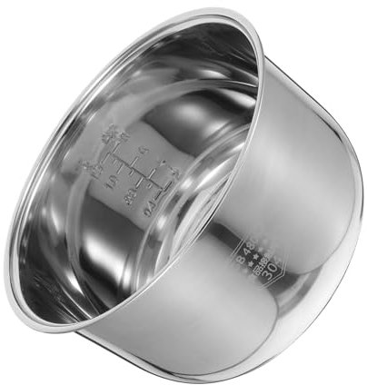 Cabilock Olla Arrocera Olla Interior Inoxidable Uso Multiusos y Fácil De Limpiar