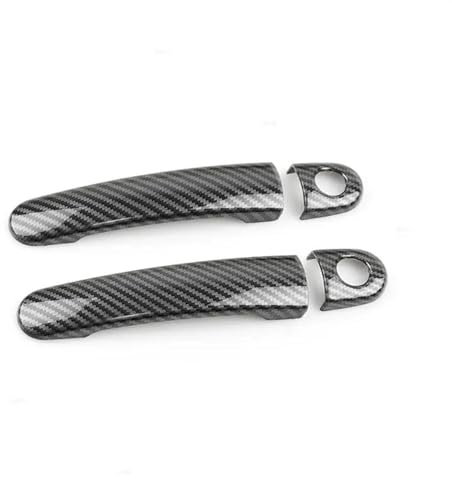 UJNHEQ Auto Außentür Griff Abdeckungen Dekor Zubehör Für Golf 4 Für Jetta Für Bora MK4 1999-2004 2000 2001 2002 2003 Autoteile(A)