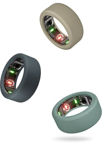 SimpleThings Smart Ring Protector Kompatibel mit Oura Ring Gen4/3, RingConn/Ultrahuman/Samsung Galaxy Schutzhülle, Kratzfeste Silikon Ringschutz Hülle