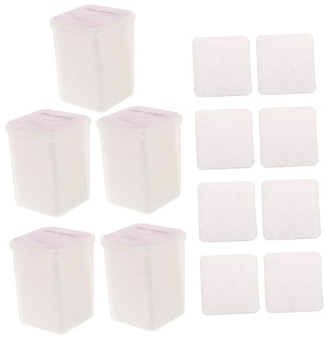 Homoyoyo Nagel Entferner Gel-entferner Pads Aus Perlbaumwolle Fusselfreie Wattepads Für Nagellackentfernung Effiziente Reinigungstücher Für Empfindliche Nägel Und Haut