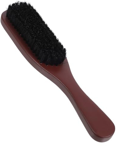 Hohopeti Holzbürste für Männer mit Wildschweinborsten Wellige Detangler Haarbürste für Lockiges Haar Robustes Styling Bartpflege tool Vielseitig für Haartypen Geeignet