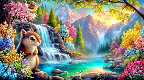 Cartoon-Muster 1000-Teile Puzzle für Kinderspielzeug Klassische Bildungsspiele Dekoration 75x50cm/1000pcs