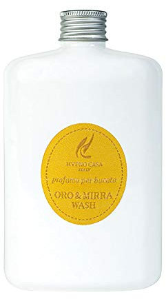 HYPNO CASA - Profumo Concentrato per Bucato Oro e Mirra 400ml, Made in Italy, per Lavatrice e a Mano