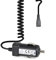 Wicked Chili microUSB KFZ Ladegerät mit Spiralkabel kompatibel mit Samsung, Huawei, Sony, Nokia, BlackBerry, HTC, LG, Motorola, Smartphone, Handy, Tablet (30 bis 50 cm, 1,000mA, LED)
