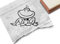 Stempel - Kinderstempel FROSCH Kröte - Bildstempel Motivstempel Geschenk für Kinder - Schule Kita Einschulung Basteln Deko - von zAcheR-fineT