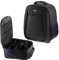 Navitech Rugged Black and Blue Backpack/Rucksack Camcorder Case Compatible with the Panasonic HC-X1