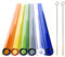 safe2bio Umweltfreundliche Bunte Glasstrohhalme – Set aus Wiederverwendbaren Trinkhalmen (6 Stück)